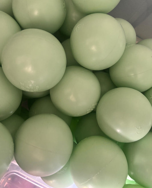 Sage green balls